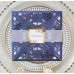 Square Invitation Card Wedding Supplies Laser Cut Iridescent Paper Greeting Card